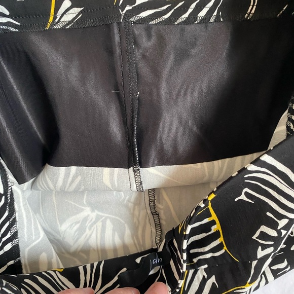 Women's Neutral Abstract Pull On Pants 12 Bohemian Mature Fit Corpcore Career - Picture 16 of 16